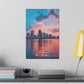 United States Miami (Matte Canvas, Stretched)