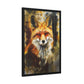 Vivid Fox (Framed Paper Posters)