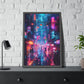 Neon Rainwalk (Framed Paper Posters)