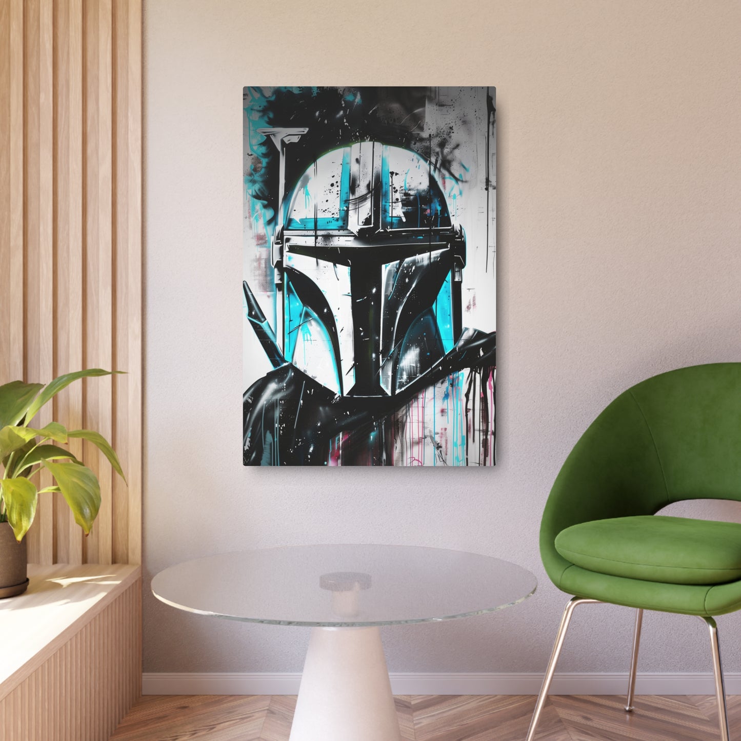 Bounty Hunter’s Canvas (Metal Art Sign)