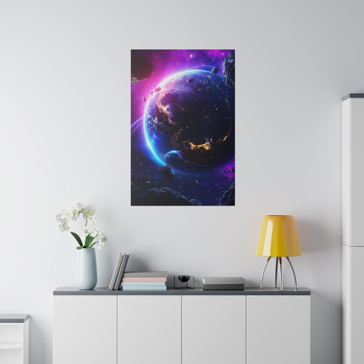 Orbiting Awe (Matte Canvas, Stretched)