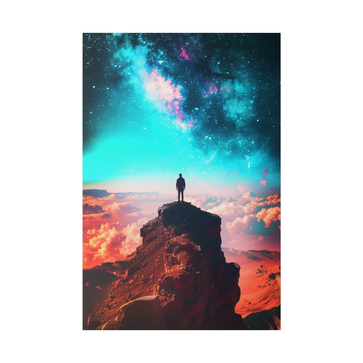 Celestial Explorer (Matte Canvas, Stretched)