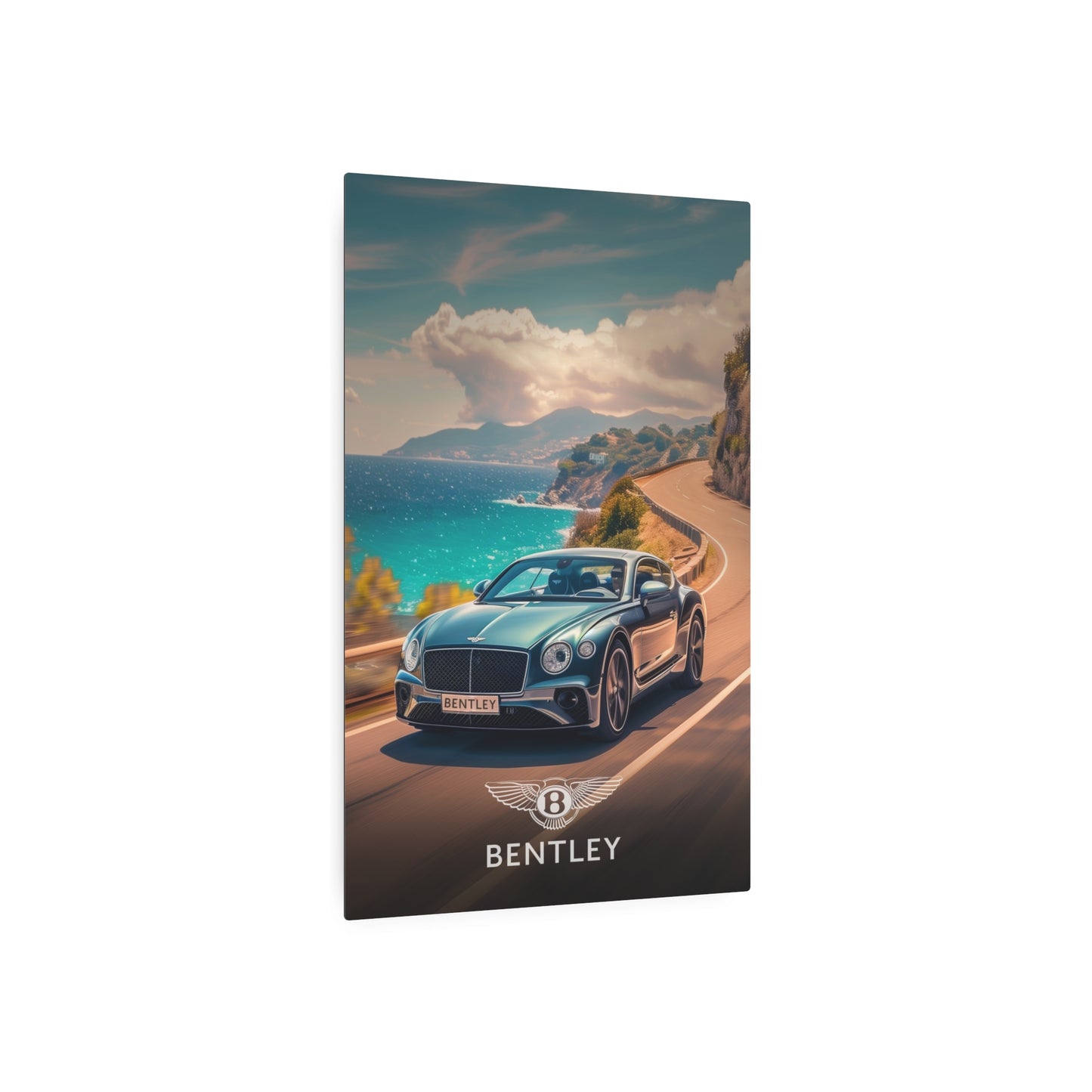 Bentley Coastal Cruise (Metal Art Sign)