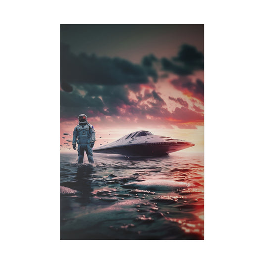 Astronaut's Odyssey (Matte Canvas, Stretched)