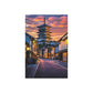 Pagoda Sunset Boulevard (Metal Art Sign)