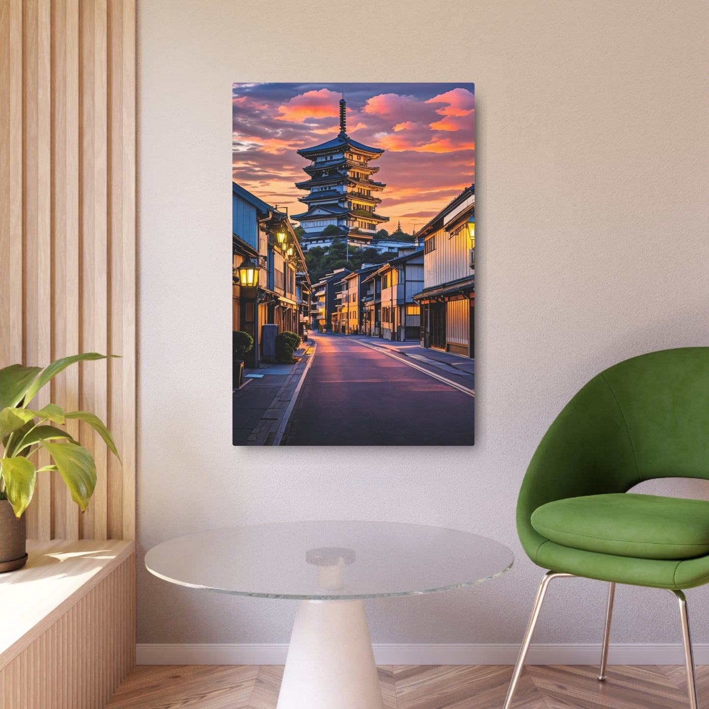 Pagoda Sunset Boulevard (Metal Art Sign)