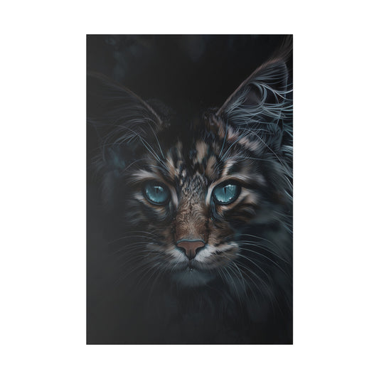 Bring the Majesty of Felines (Matte Canvas, Stretched)