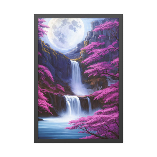 Lunar Falls Sakura Dream (Framed Paper Posters)