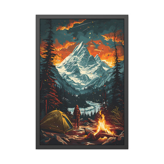 Alpine Echoes (Framed Paper Posters)