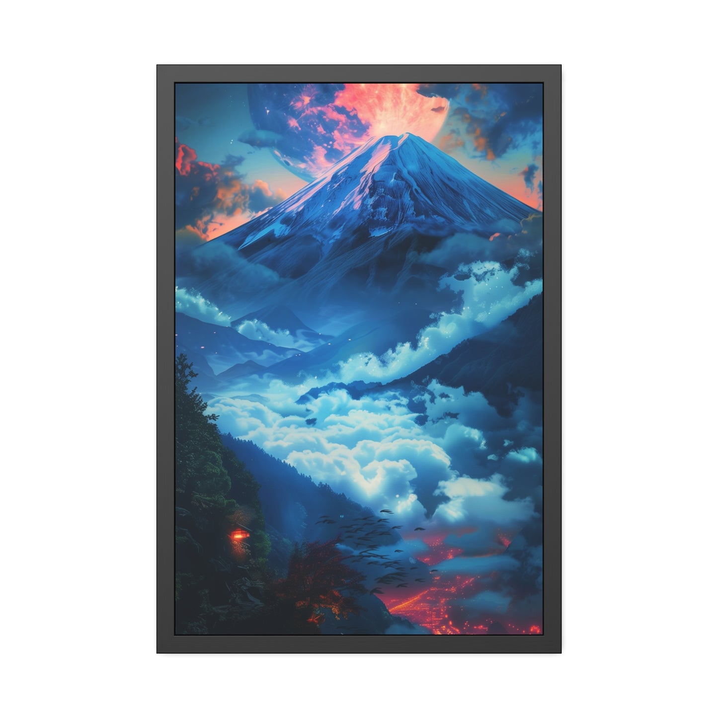 Celestial Mountain (Framed Paper Posters)