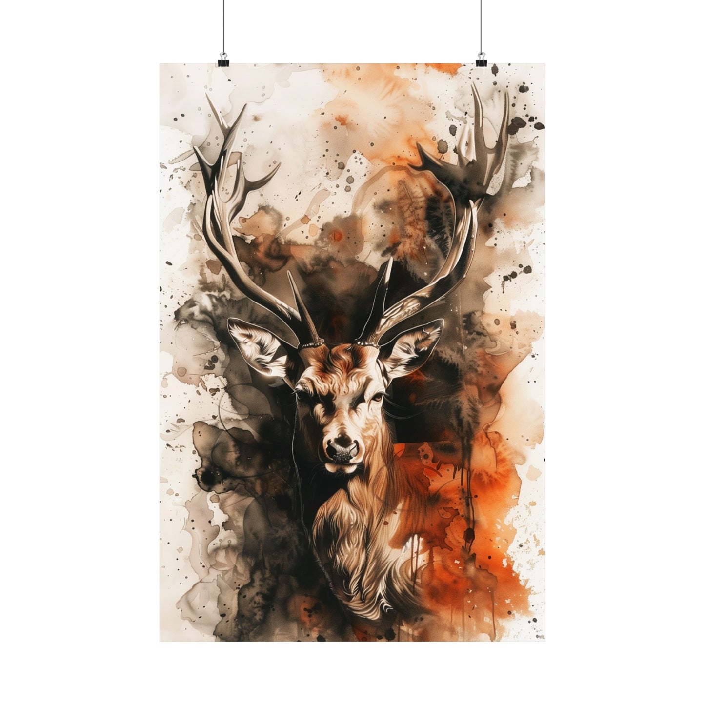 Majestic Stag (Matte Vertical Posters)