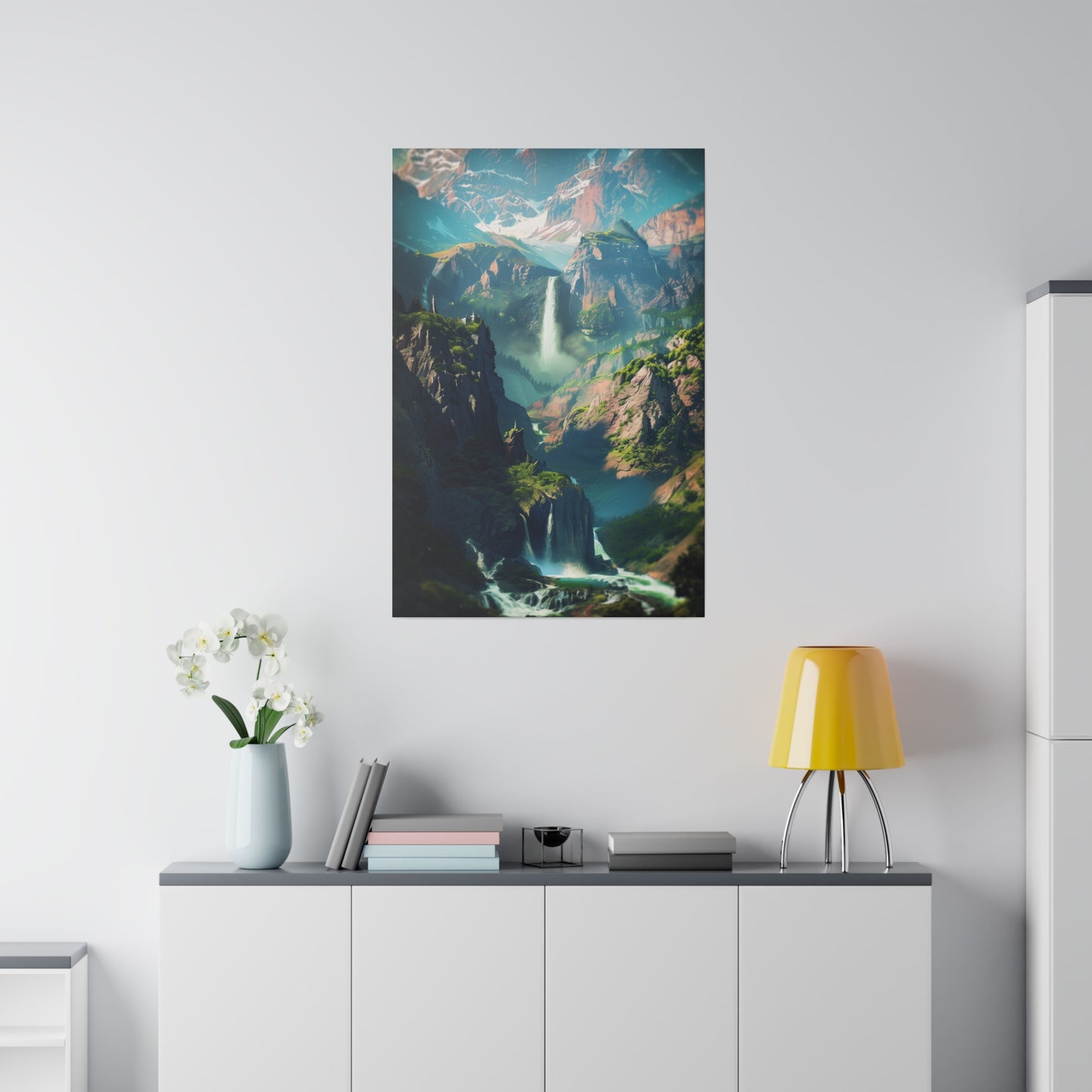 Majestic Mountain (Matte Canvas, Stretched)