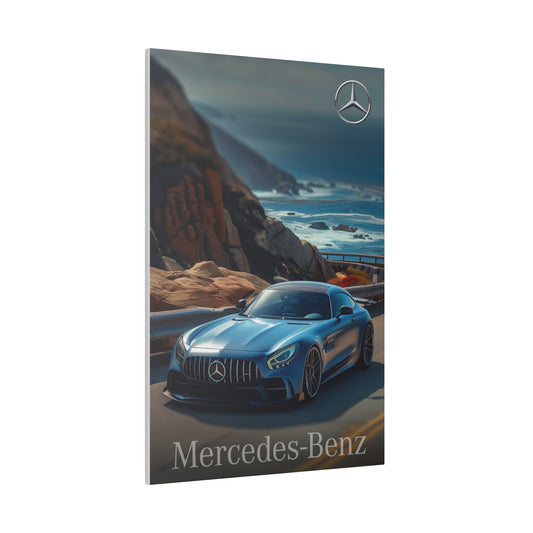 Mercedes-Benz as a piece of art (Matte Canvas, Stretched)