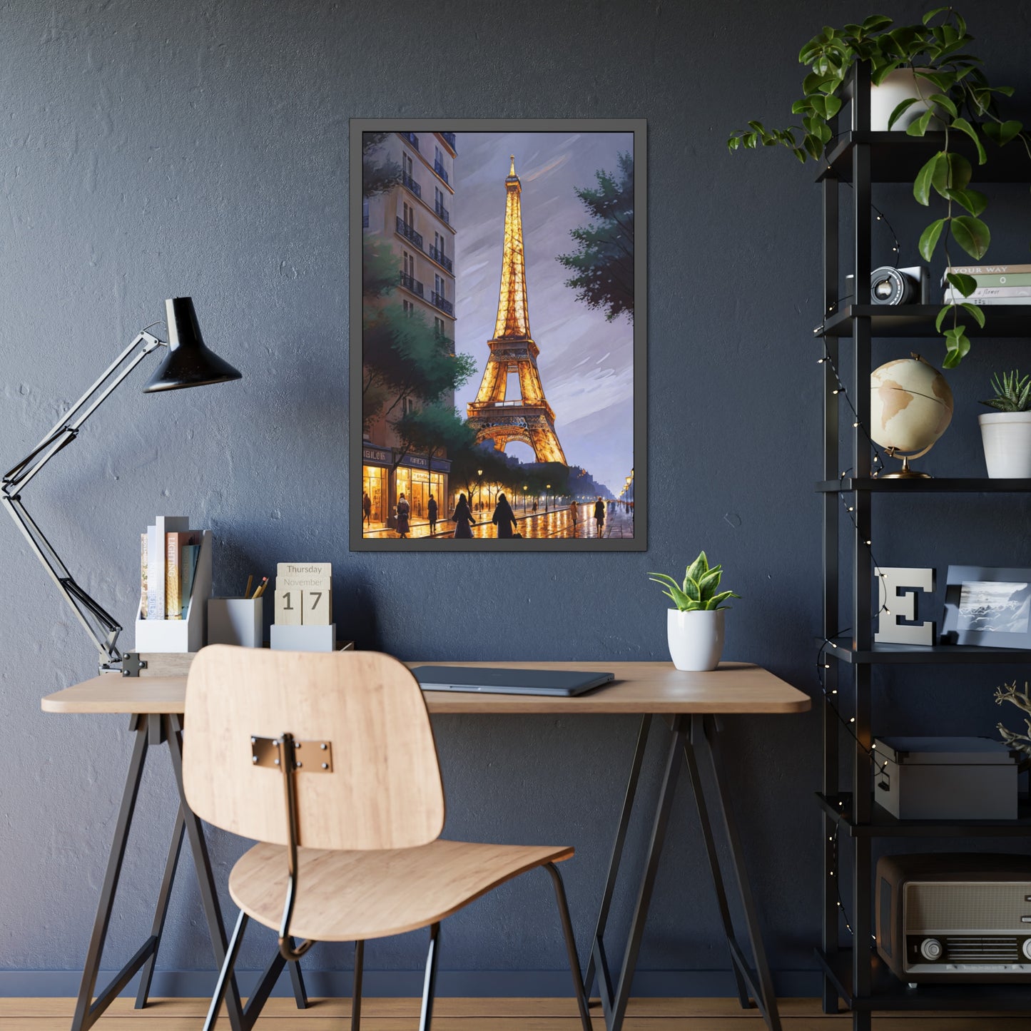 Parisian Twilight (Framed Paper Posters)