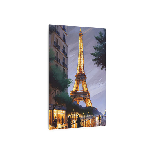 Parisian Twilight (Metal Art Sign)