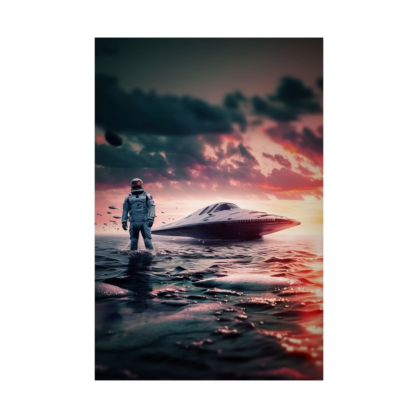 Astronaut's Odyssey (Matte Vertical Posters)