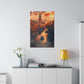 Amsterdam Sunset (Matte Canvas, Stretched)