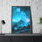 Mountain and Moon (Framed Paper Posters)