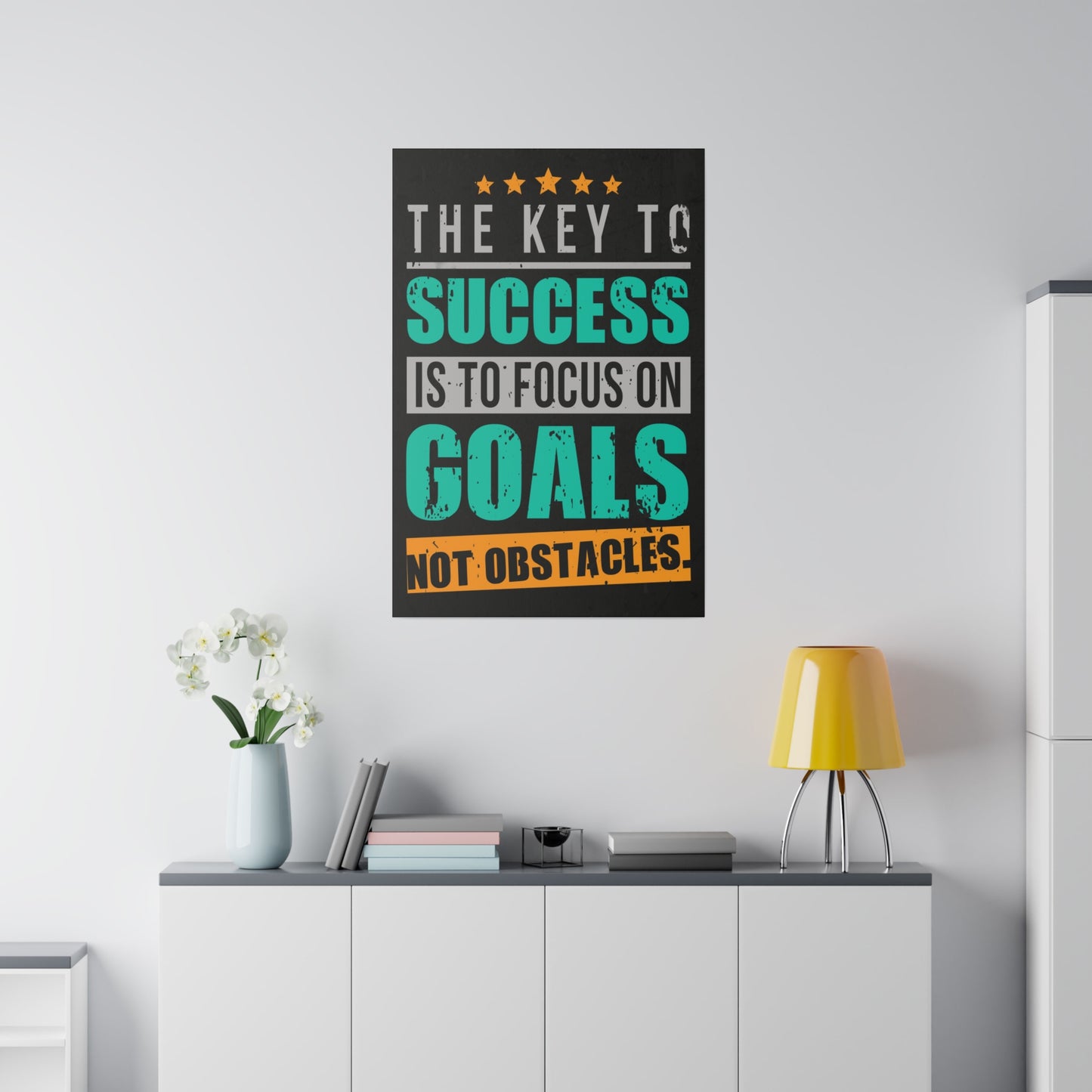 The Key To Success (Matte Canvas, Stretched)