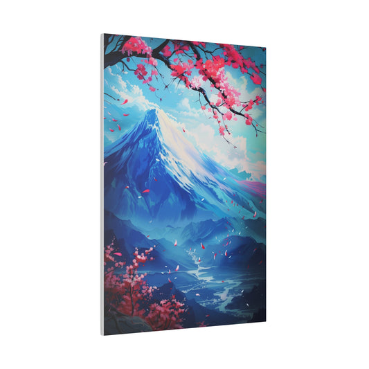 Cherry Blossom Landscape (Matte Canvas, Stretched)