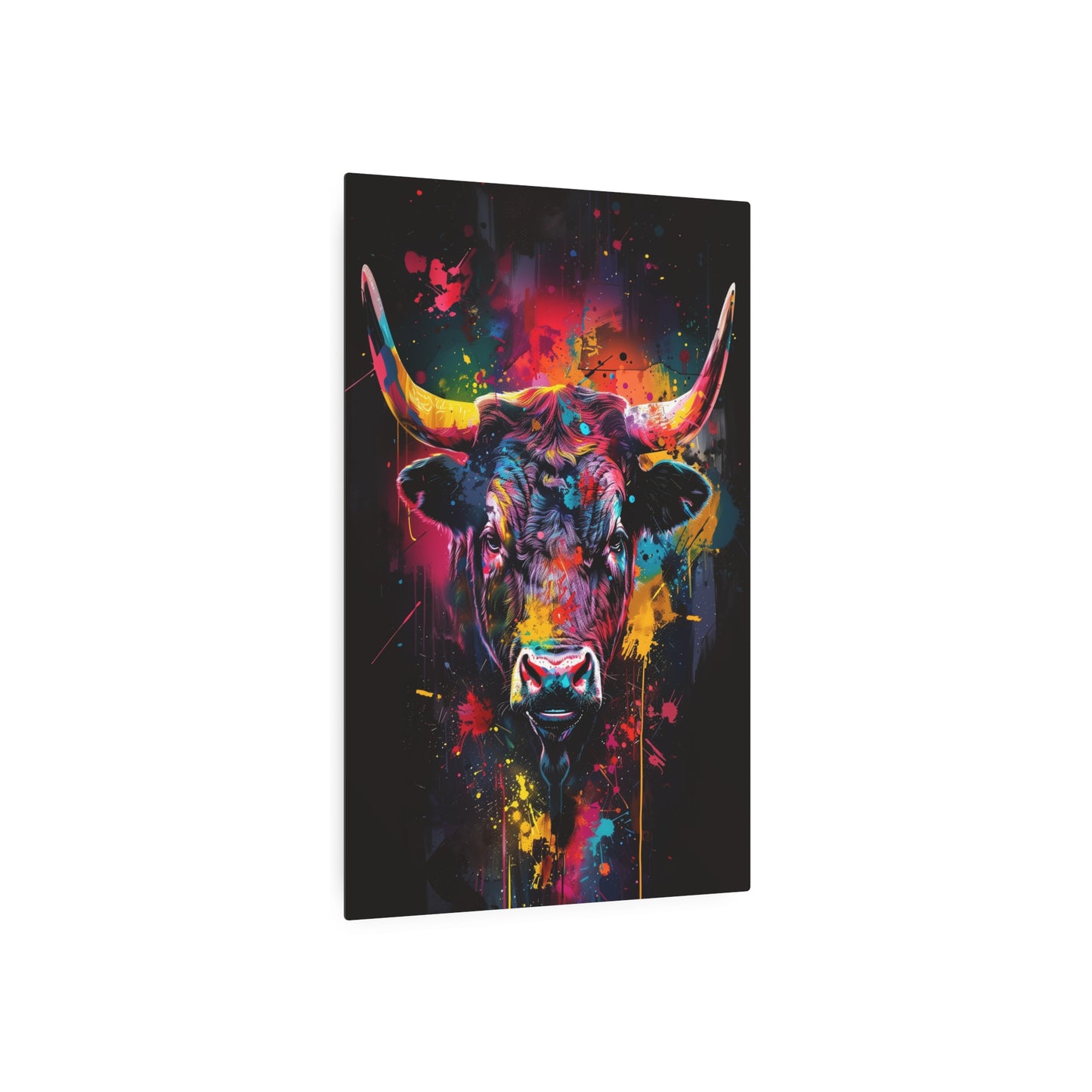 Celestial Bull (Metal Art Sign)