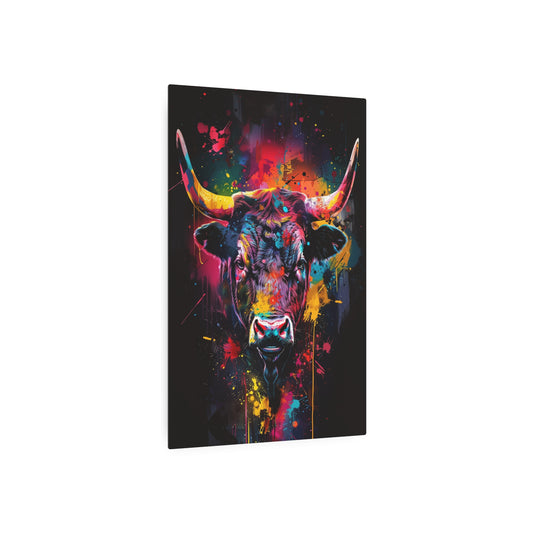 Celestial Bull (Metal Art Sign)