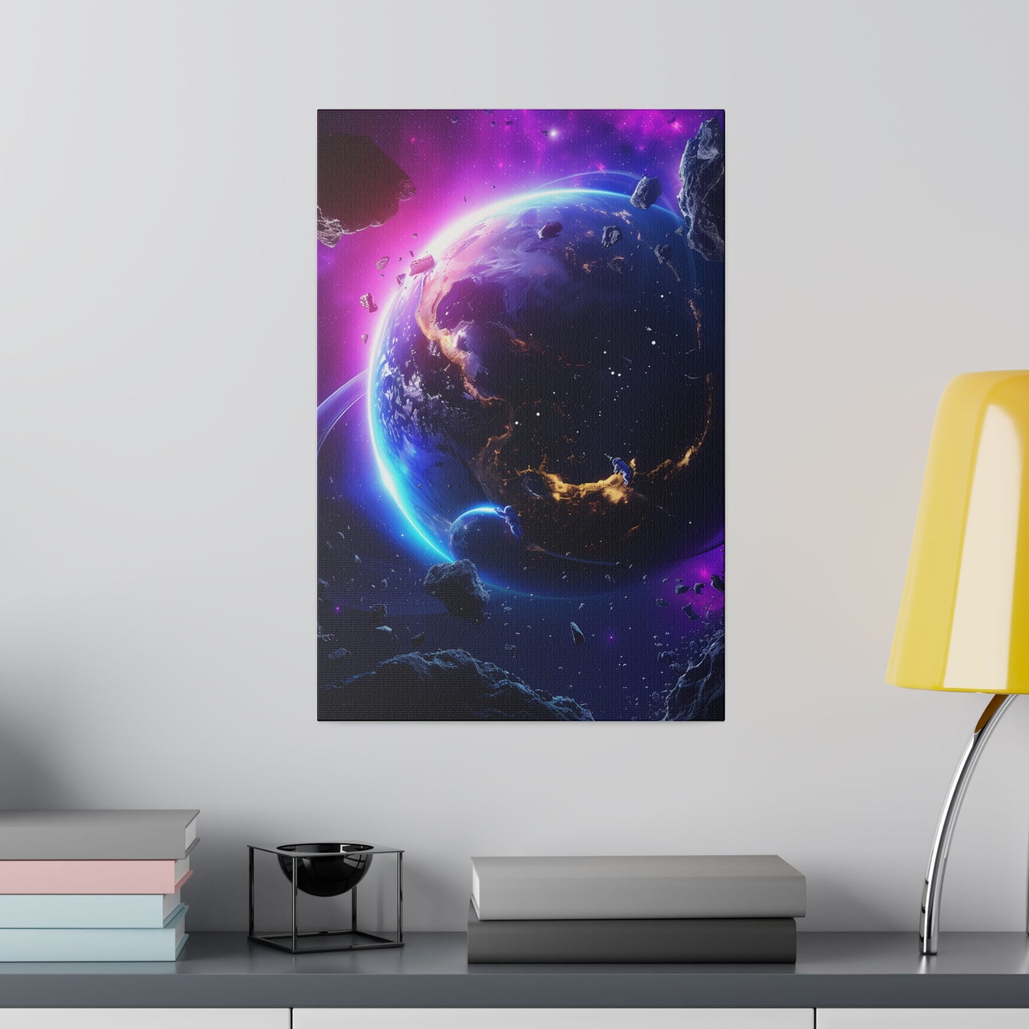 Orbiting Awe (Matte Canvas, Stretched)