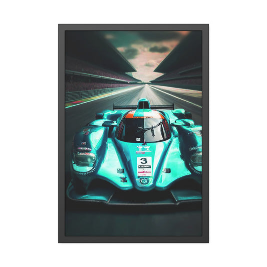 Velocity Rush: Racing into Infinity (Framed Paper Posters)