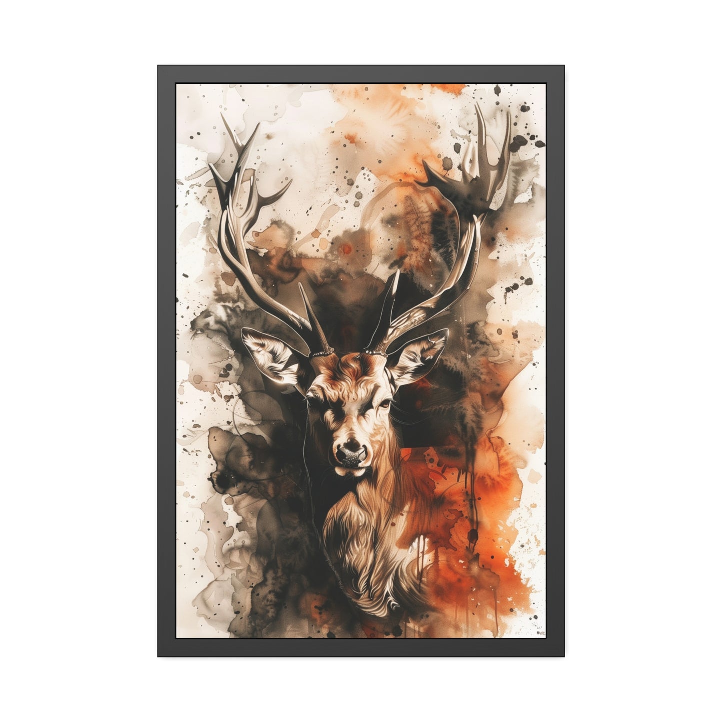 Majestic Stag (Framed Paper Posters)