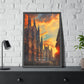 Milan Cathedral Sunset (Framed Paper Posters)