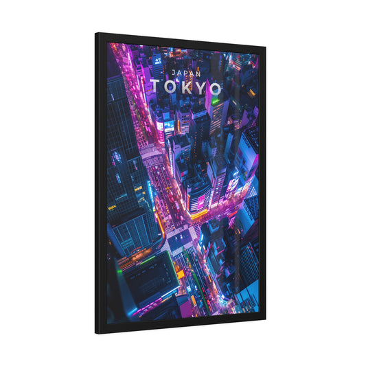 Tokyo Nightscape (Framed Paper Posters)