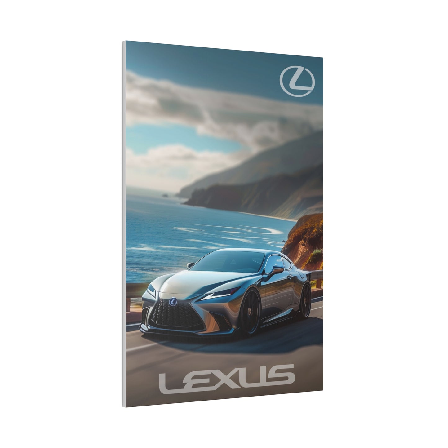 Lexus Grand Touring (Matte Canvas, Stretched)