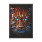 Blue-Eyed Leopard (Framed Paper Posters)