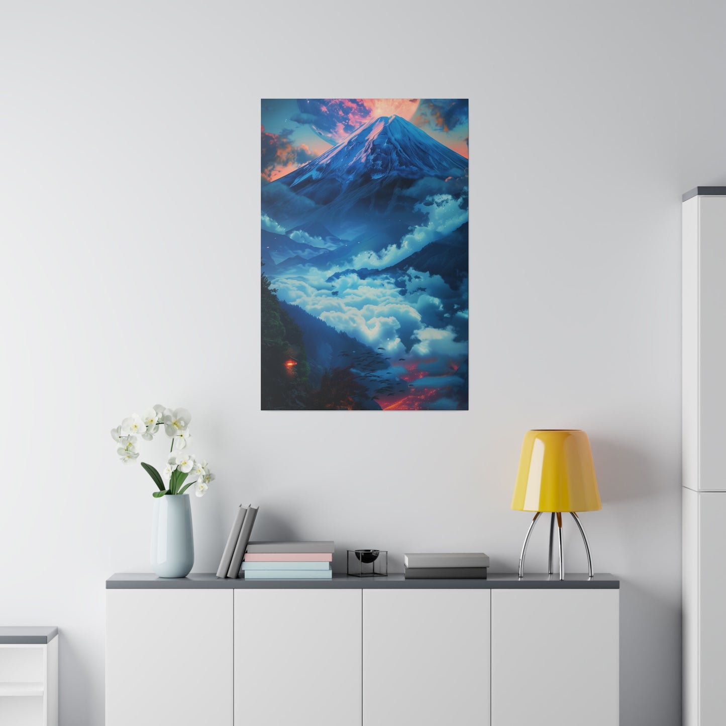 Celestial Mountain (Matte Canvas, Stretched)