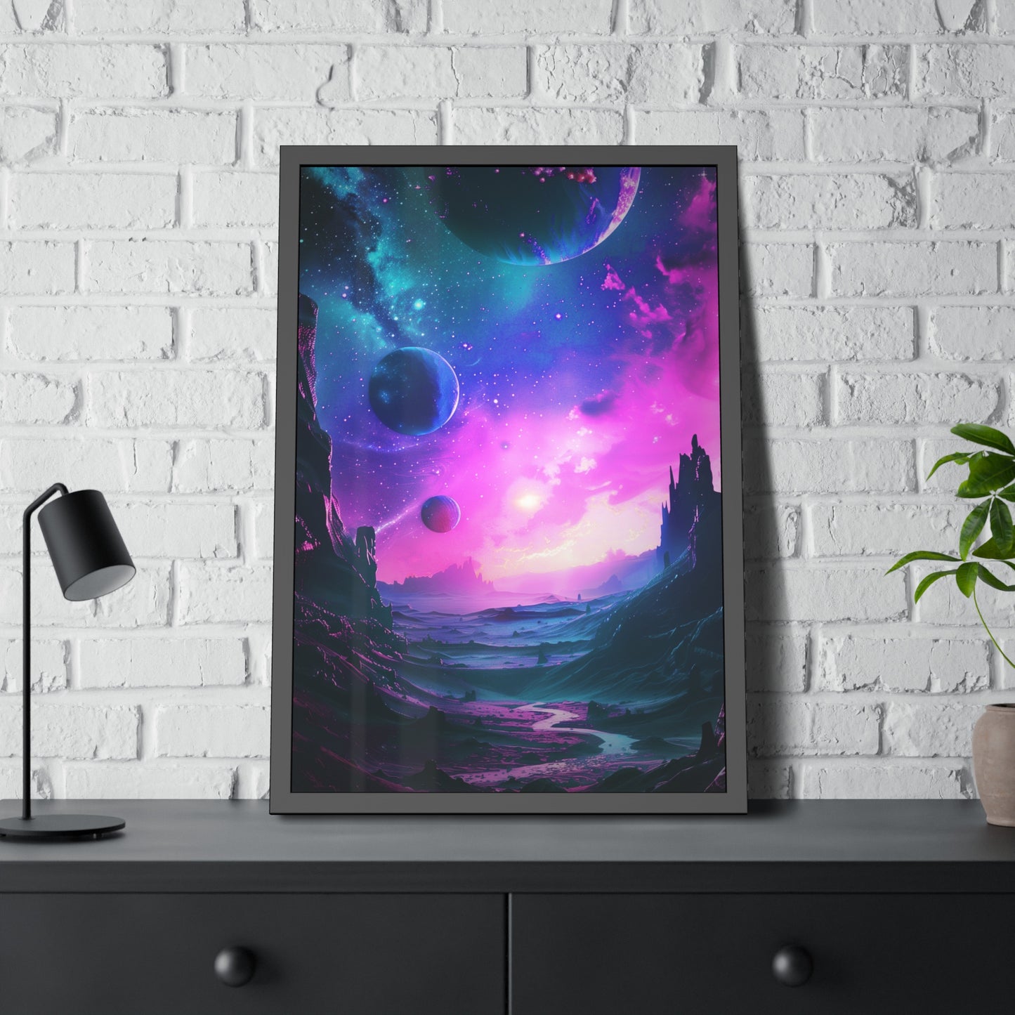 Celestial Dreamscape (Framed Paper Posters)