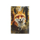 Vivid Fox (Metal Art Sign)