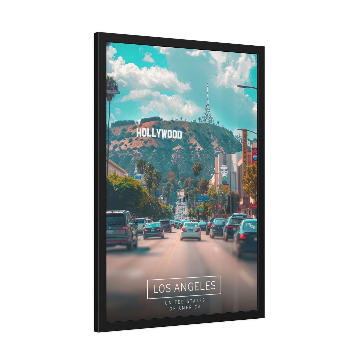 Streets of Stardom: Hollywood (Framed Paper Posters)