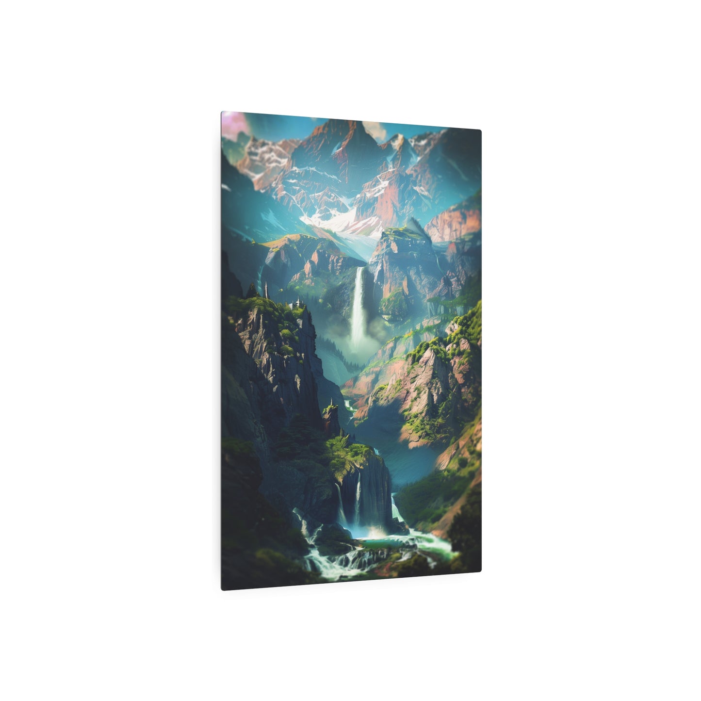 Majestic Mountain (Metal Art Sign)