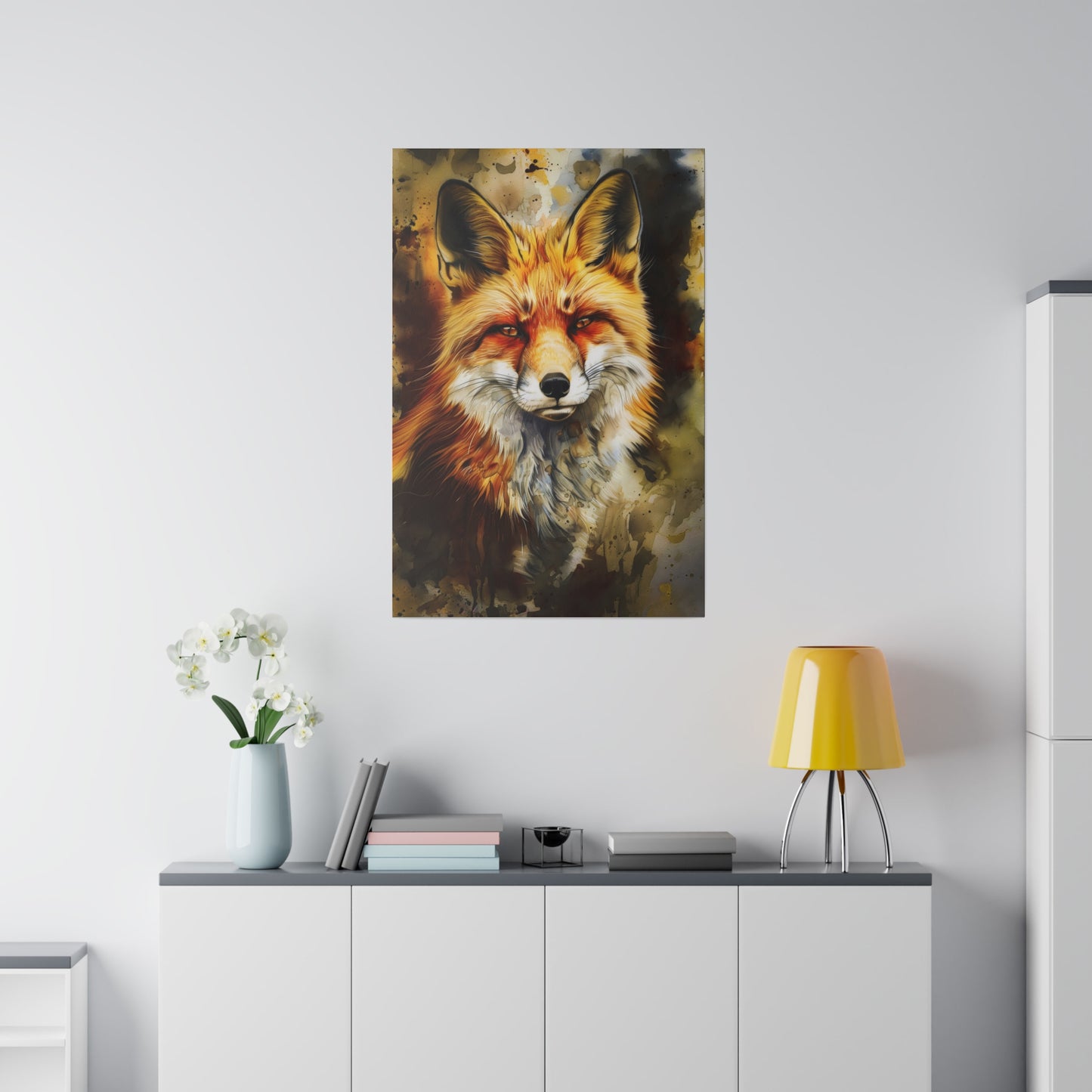 Vivid Fox (Matte Canvas, Stretched)