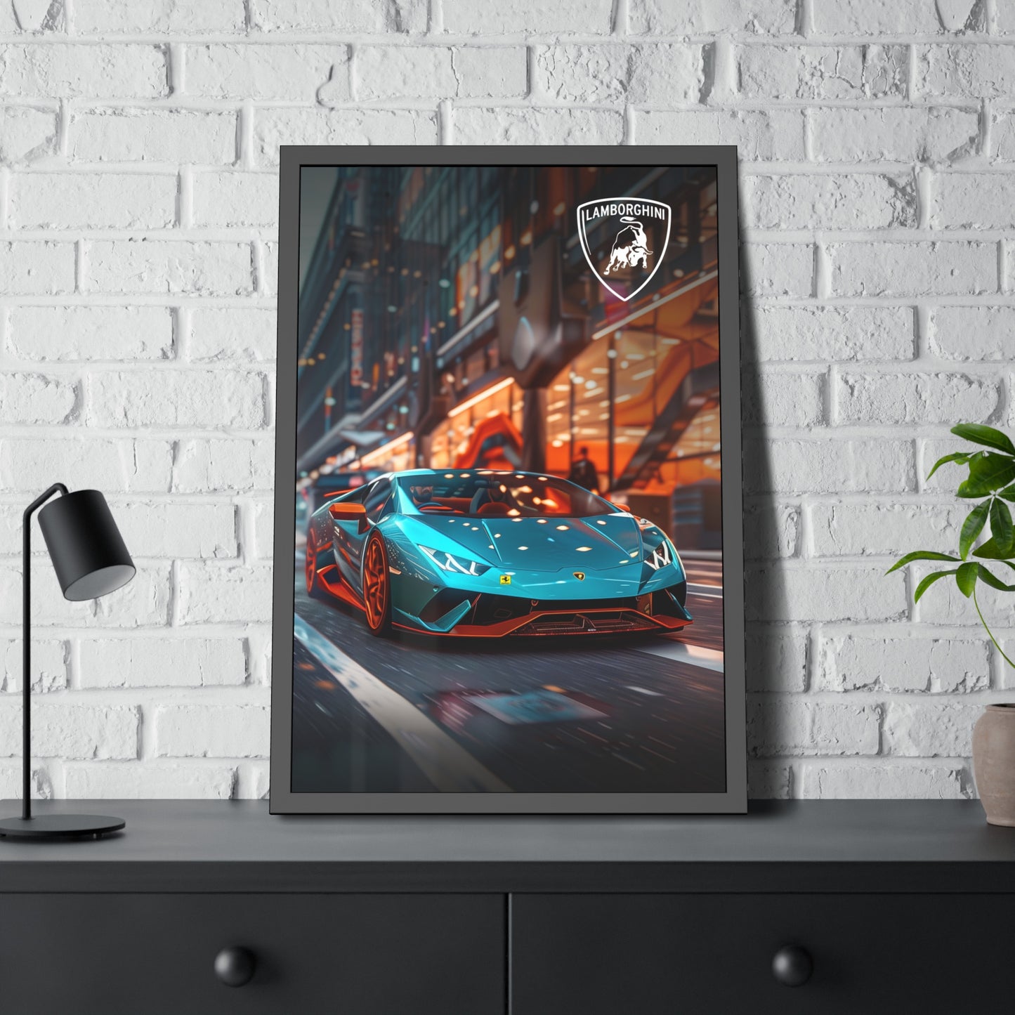 Legendary Lamborghini (Framed Paper Posters)