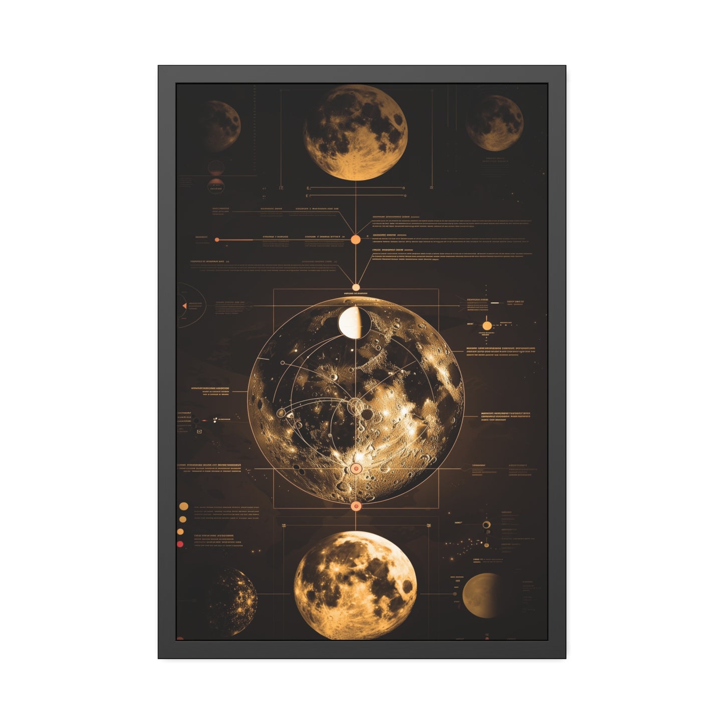 Lunar Phenomena (Framed Paper Posters)