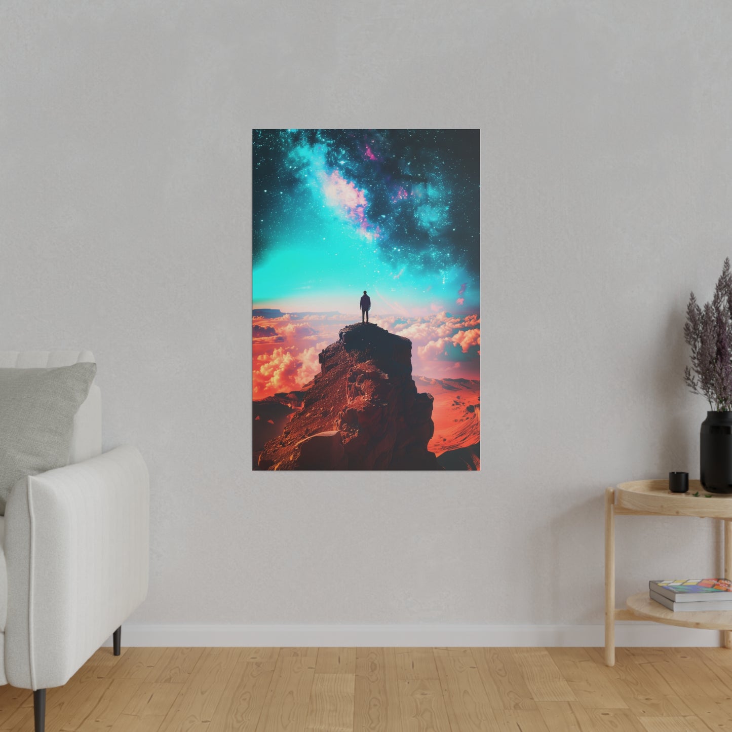 Celestial Explorer (Matte Canvas, Stretched)