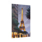 Parisian Twilight (Matte Canvas, Stretched)