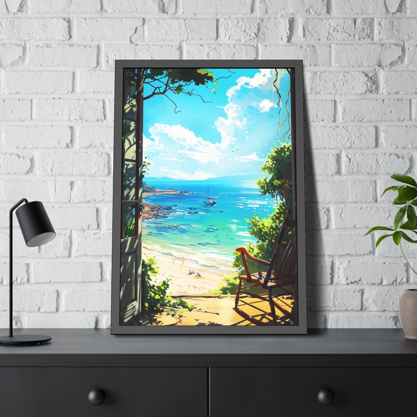 Coastal Serenity (Framed Paper Posters)