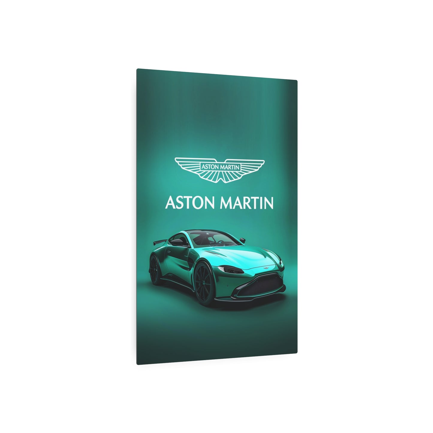 Luxury is Aston Martin (Metal Art Sign)