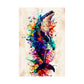 Colorful Whale Splash (Matte Vertical Posters)