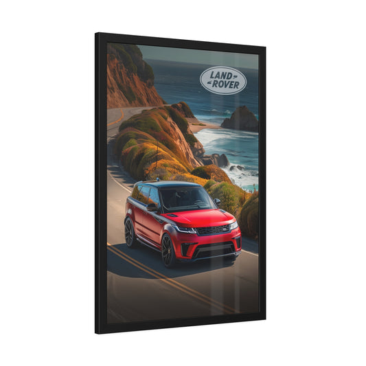 Land Rover Coastal Journey (Framed Paper Posters)