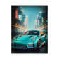 Neon Metropolis & Machine (Matte Vertical Posters)