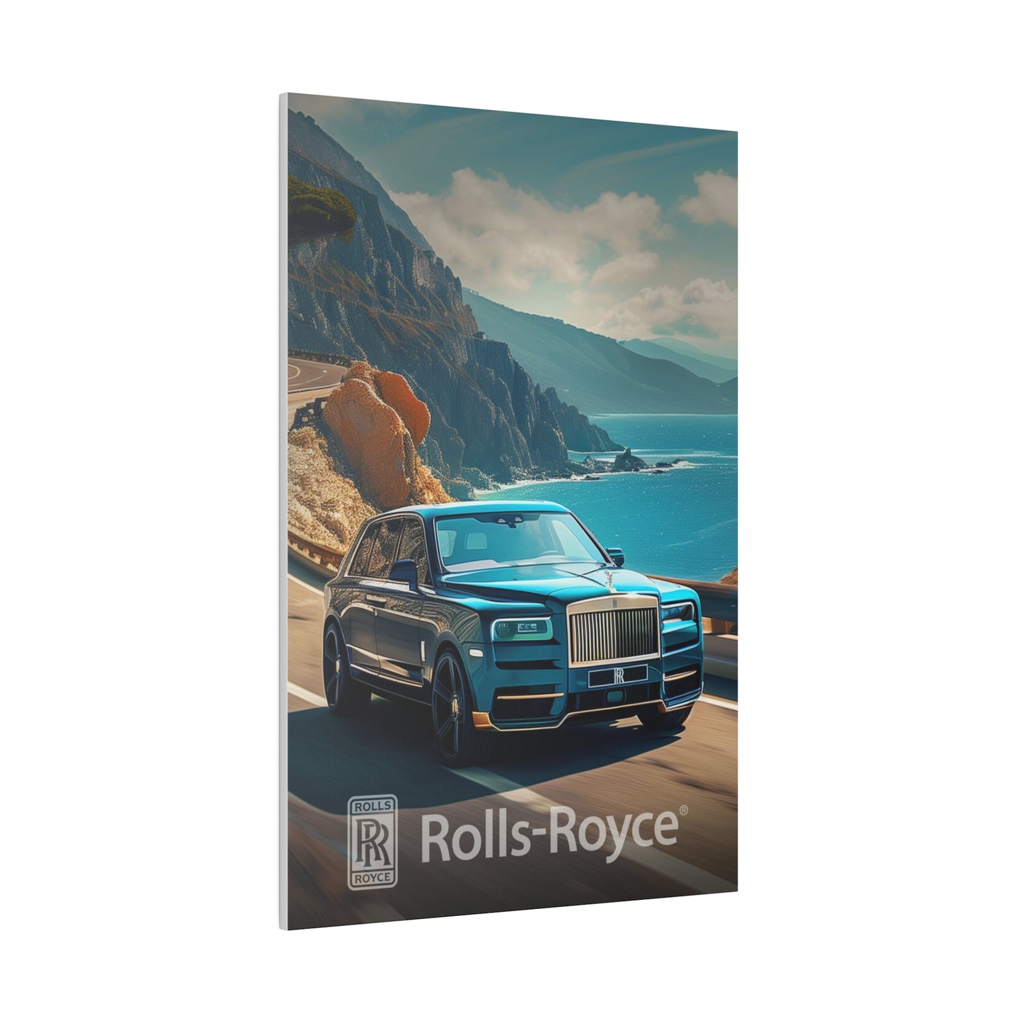 Rolls-Royce Cliffside Journey (Matte Canvas, Stretched)