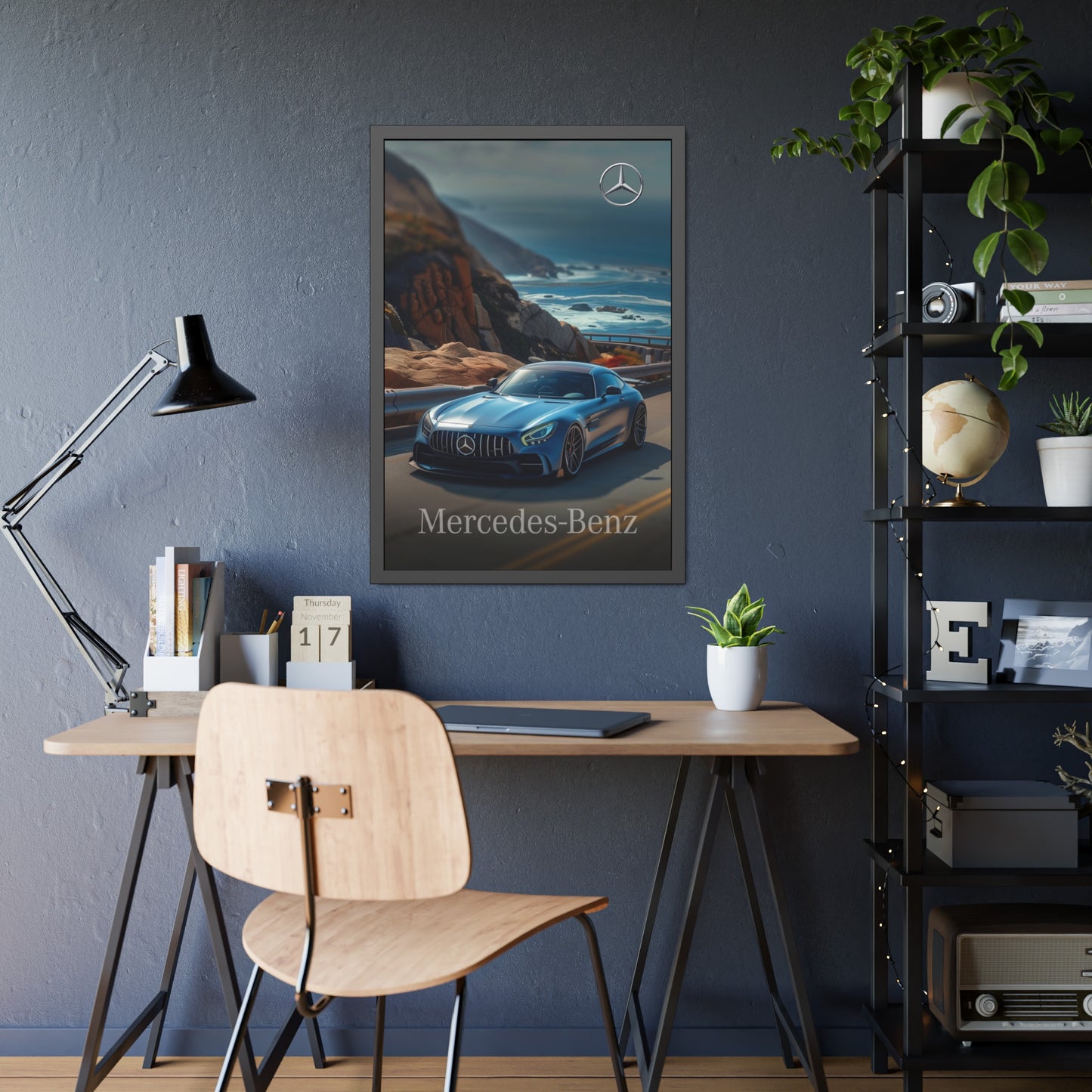 Mercedes-Benz as a piece of art (Framed Paper Posters)